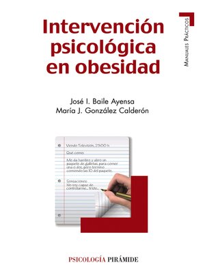 cover image of Intervención psicológica en obesidad